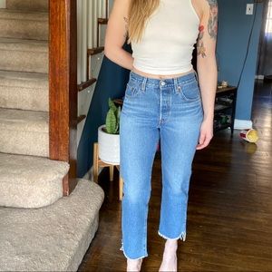 Levi’s 501 Original Cropped Jeans